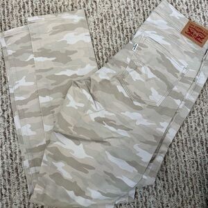 Levi's Women's Skinny Jeans - Camouflage Beige